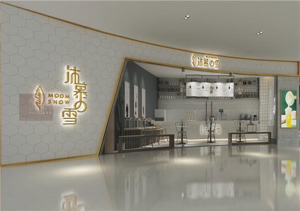 银川甜品店装修|银川甜品店装修设计|镹臻设计