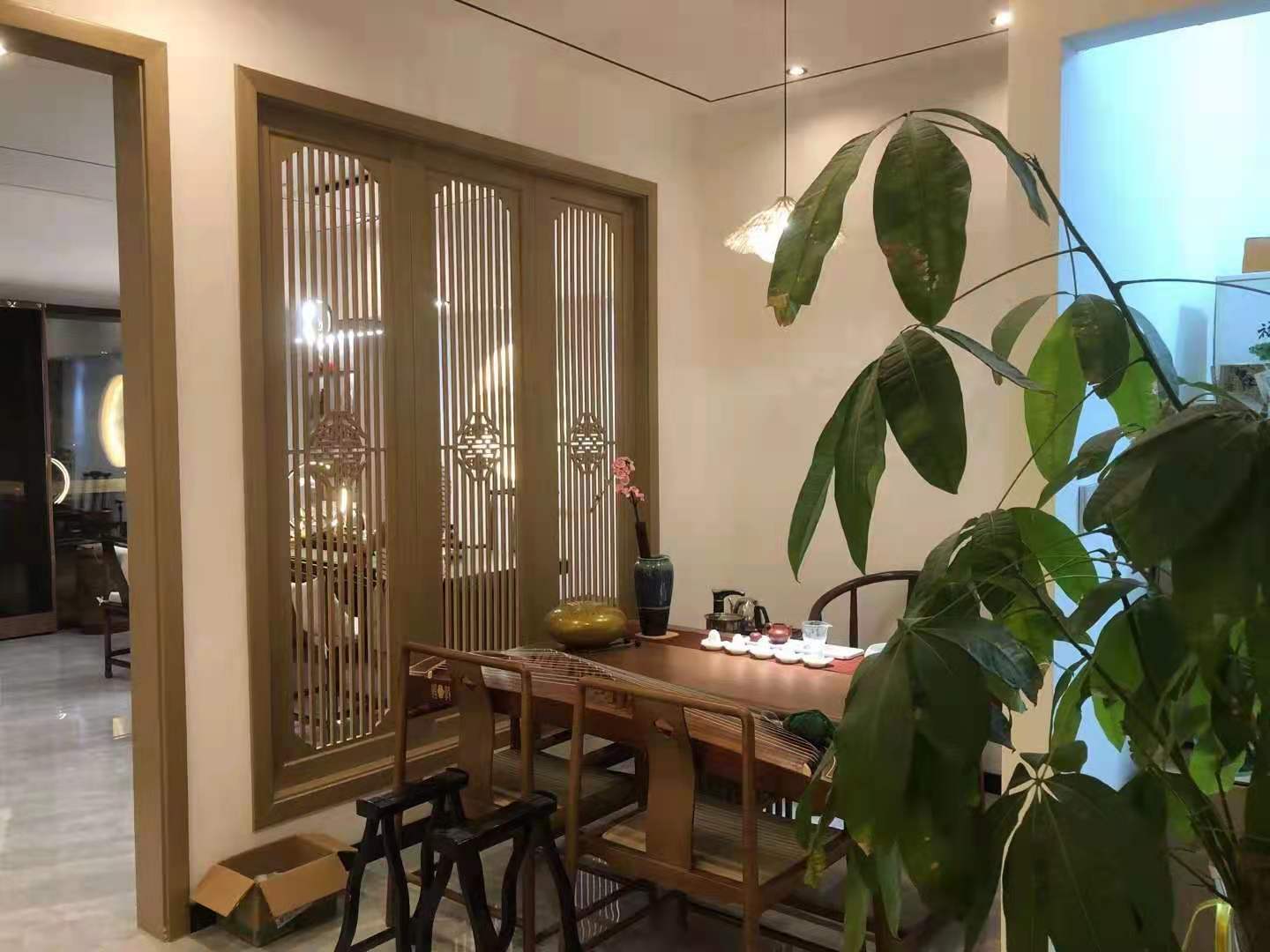 银川赵邦茶楼装修实景|宁夏镹臻装饰设计