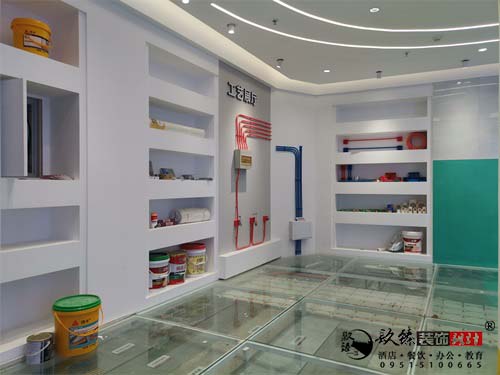 银川展厅装修实景图|镹臻设计