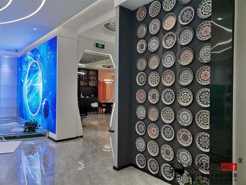 银川展厅装修实景图|镹臻设计