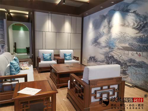 银川展厅装修实景图|镹臻设计