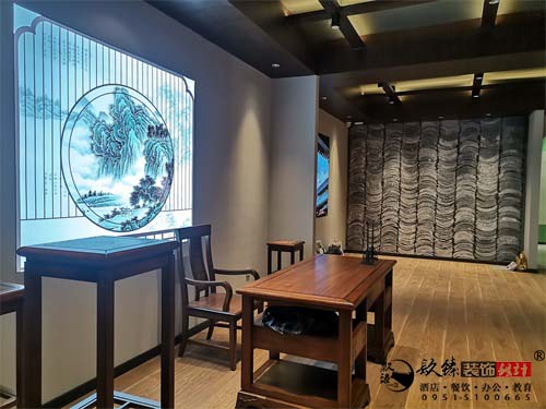 银川展厅装修实景图|镹臻设计