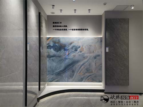 银川展厅装修实景图|镹臻设计