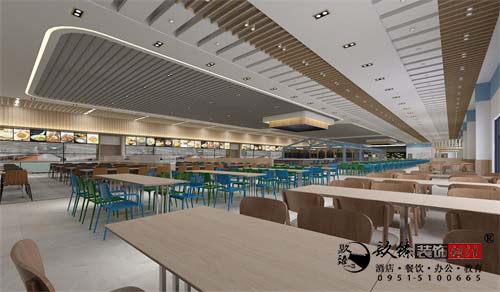 [prov_or_city]员工餐厅设计效果图|镹臻设计
