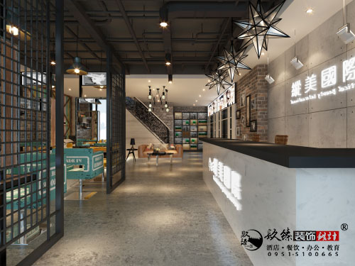 [prov_or_city]美发店设计效果图|镹臻设计
