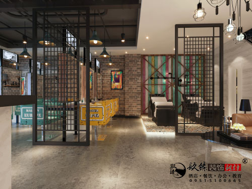 [prov_or_city]美发店设计效果图|镹臻设计