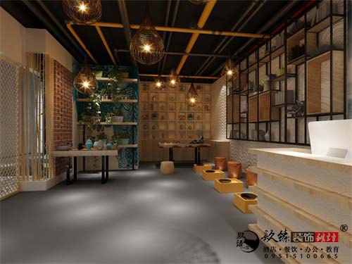 银川陶艺馆设计效果图|镹臻设计
