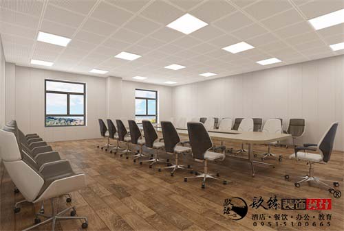 银川办公设计效果图|镹臻设计