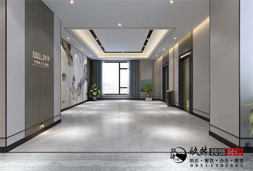 银川酒店设计效果图|镹臻设计