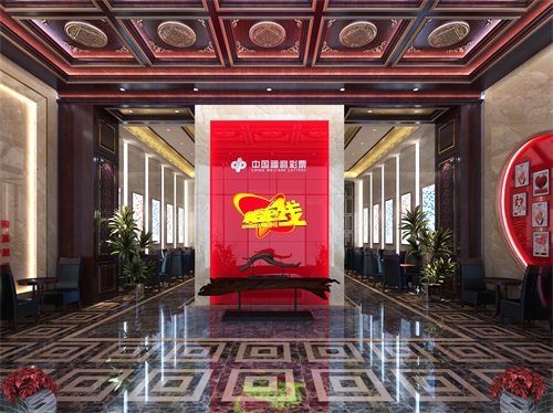 银川彩票中心设计效果图|镹臻设计