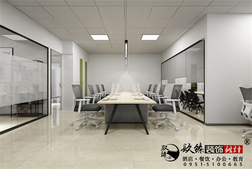 银川办公设计效果图|镹臻设计