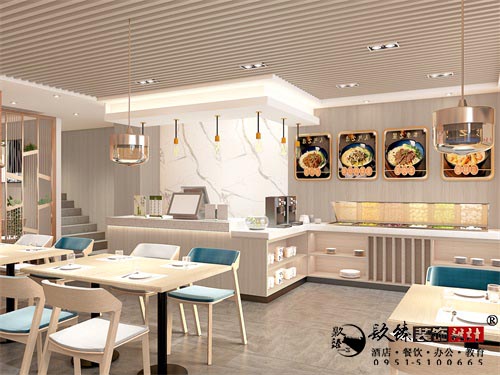 [prov_or_city]银川餐厅设计效果图|镹臻设计