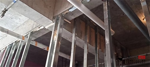 银川足浴店装修工地|镹臻设计