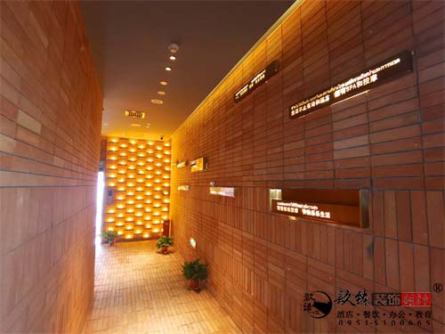 银川足浴店装修设计实景图|镹臻设计
