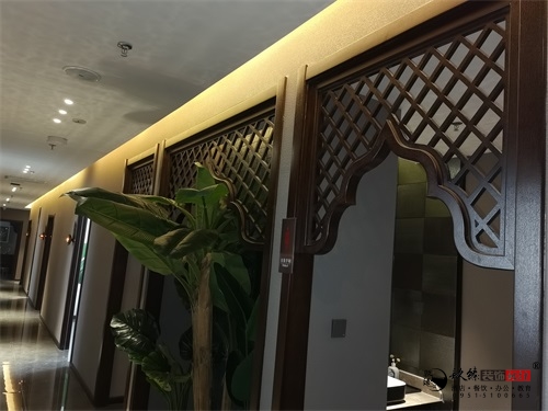 银川足浴店装修设计实景图|镹臻设计