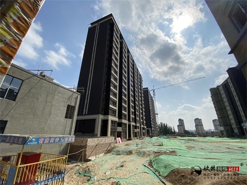银川售楼部装修项目在建工地|镹臻设计
