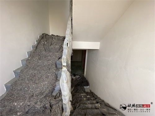 银川售楼部装修项目在建工地|镹臻设计