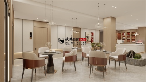 银川茶楼装修设计效果图|镹臻设计