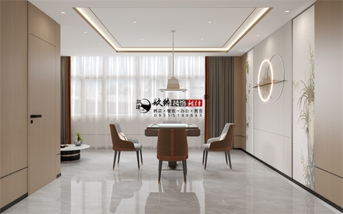 银川茶楼装修设计效果图|镹臻设计
