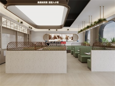 银川餐厅设计装修项目|镹臻装饰