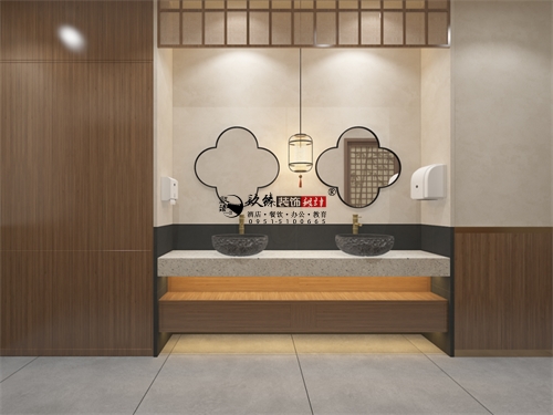 乌海纳新烤鸽餐厅设计装修效果图|镹臻装饰