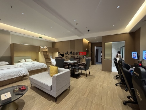 银川光环星电竞酒店设计装修项目|镹臻装饰