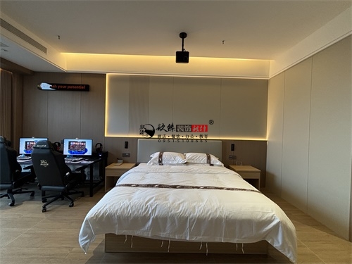 银川光环星电竞酒店设计装修项目|镹臻装饰