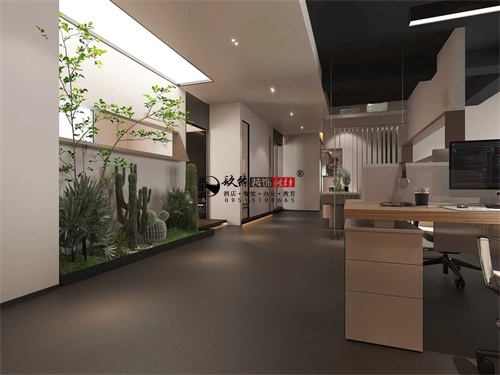 银川办公室装修设计项目|镹臻设计