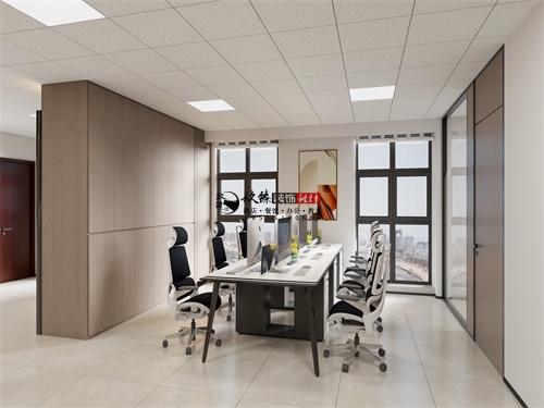银川办公室装修设计项目|镹臻设计