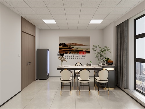 银川办公室装修设计项目|镹臻设计