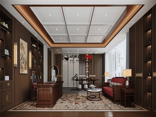 银川办公室装修设计项目|镹臻设计