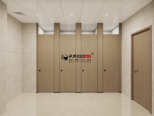 银川地产办公楼公区装修设计项目|镹臻设计