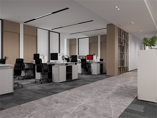 银川办公楼装修设计项目|镹臻设计
