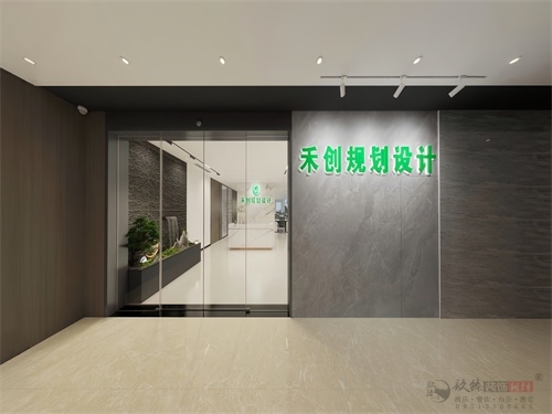 银川办公室装修设计项目|镹臻设计
