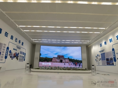 银川办公楼展厅装修设计项目|镹臻设计